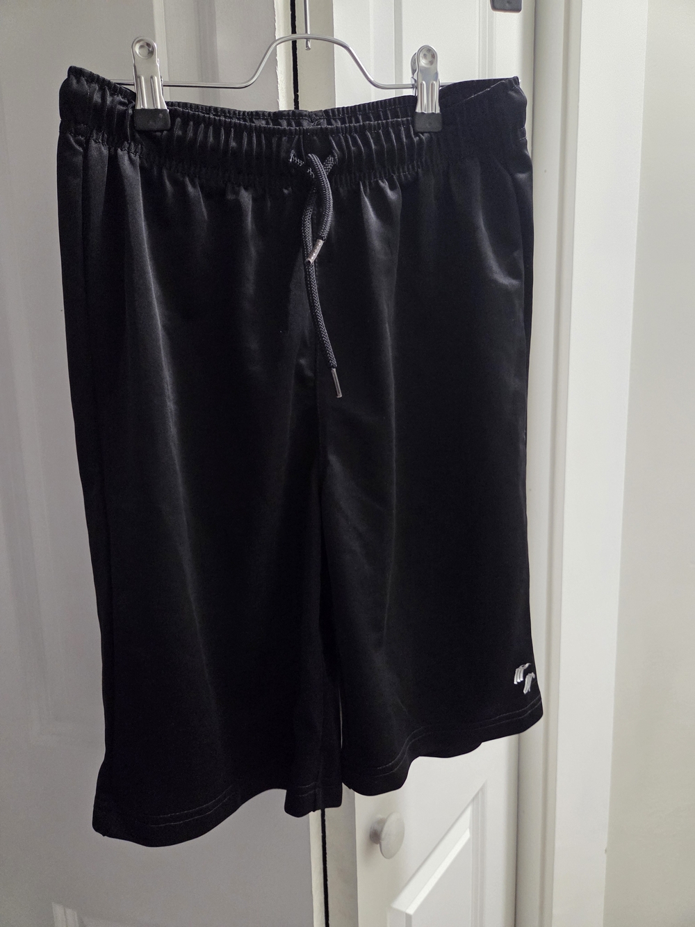 Lacoste Black Athletic Drawstring Shorts